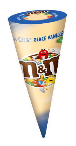 Lody Rożek M&M”s Vanilla 110ml-MASTERFOODS(24)