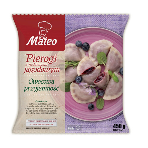 Pierogi z&nbsp;jagodami 450g- MATEO(12)