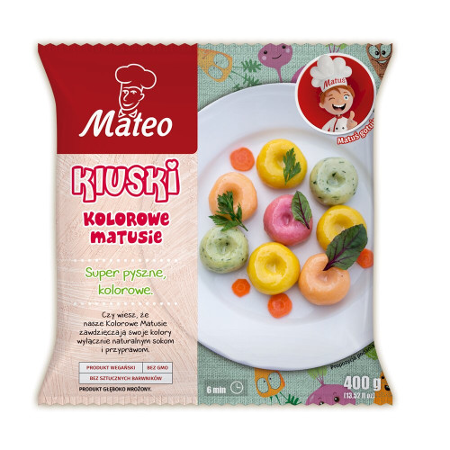 Kluski kolorowe matusie 400g- MATEO(12)