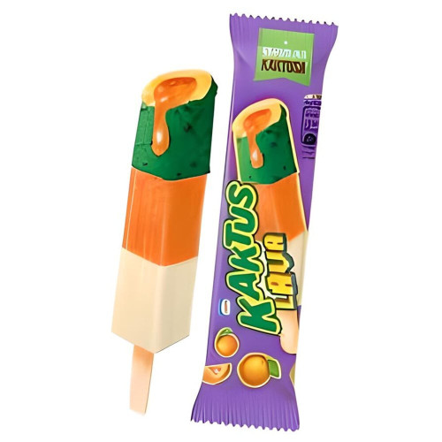 Lody Patyk Kaktus LAVA Brzoskwinia-Pomarańcza 45ml-NESTLE(48)