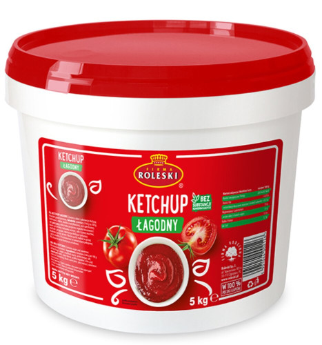 Ketchup łagodny 5kg-ROLESKI