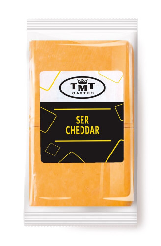 Ser Cheddar plastry 1kg-TMT