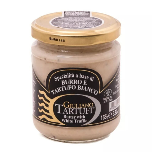 Masło z&nbsp;białymi truflami słoik 165g-GIULIANO TARTUFI