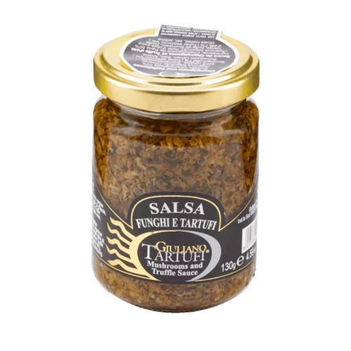 Grzyby z&nbsp;sosem truflowym 80g Summer 7% 80g-GIULIANO TARTUFI