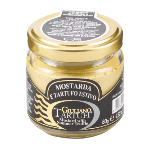 Musztarda z&nbsp;truflami letnimi słoik 80g-GIULIANO TARTUFI