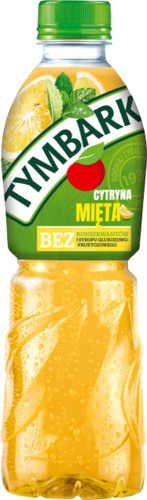 Napój cytryna-mięta PET 0,5L-TYMBARK(12)