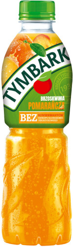 Napój brzoskwinia-pomarańcza PET 0,5L-TYMBARK(12)